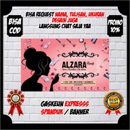 Banner Toko Kosmetik Berkualitas / Banner Backdroup Toko Kosmetik Kecantikan Design Custom