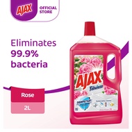 Ajax Fabuloso Rose Multi Purpose Floor Cleaner Eliminates 99.9% Bacteria (2L)