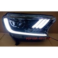 ไฟหน้าเรนเจอร์ ranger mc 2015 2016 2017 2018 2019 2020 ลาย mustang head lamp ford ranger mc T7 T8 mustang style