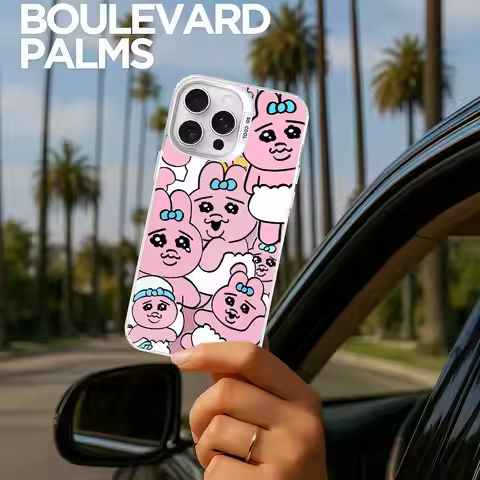 Opanchu Usagi Phone Case Phone Case For IPhone 16 15 14 13 12 11 Pro Max White Matte Laser Metallic 