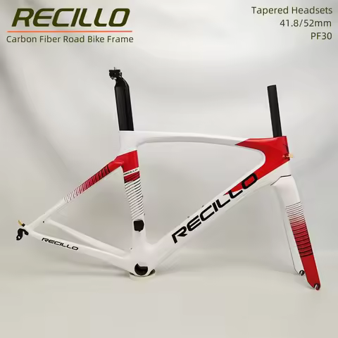 Bicycle Frame T1000 All Carbon Fiber Road Bike Frame 700C Road Bike Frame, Glossy PF30 Factory Price
