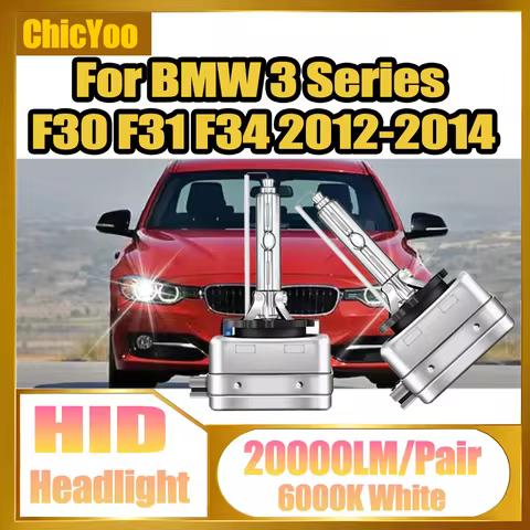 35W D1S HID Xenon Headlamp Bulbs Car Front Lights 20000LM Canbus LED Headlights 6000K 12V For BMW 3 
