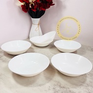 IVORY WHITE | OPAL 🇲🇾 Bowls / Plates Giacomo Heat Resistant Opal Glassware Pinggan Mangkuk Kaca Opal