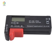 BT-168 PRO Battery Capacity Tester Digital Battery Checker Plastic Portable Cell Tester for AA 1.5V 