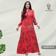 Original Premium Rayon Batik Dress - Cool, Modern, Pekalongan - Latest 2025 GB-4