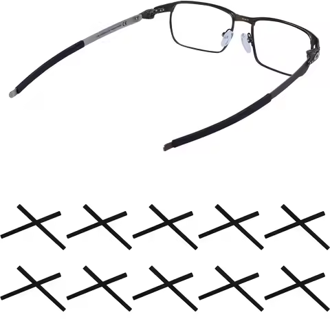 E.O.S Silicon Rubber Replacement Ear Socks for OAKLEY Pitchman R OX8105 Pitchman OX8050 Eyeglasses M