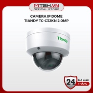Tiandy TC-C32KN 2.0MP Dome IP Camera - Ceiling Mount Hemispherical Form, Night Color, Memory Card Sl