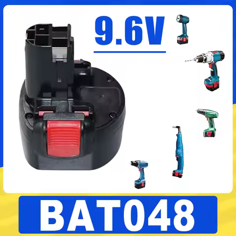 For BOSCH 9.6V Power Tool Replacement Battery NI-MH for BAT048, PSR 960, BH984, BAT048, BAT119, L50