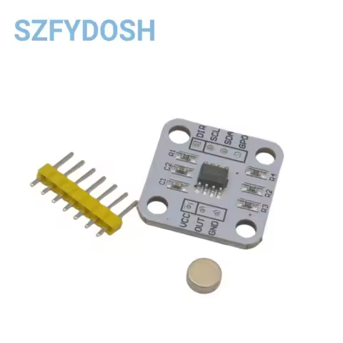 AS5600 magnetic encoder magnetic induction angle measurement sensor module 12bit high precision