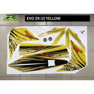Cover Set Sticker / Body Stripes Demak / Evo ZR 110