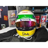 [Ready Stock] Portoleito F12025 Race Season Annual Helmet Sober Fleet bell One to Two Scales Helmet 