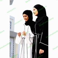 nounes basic abaya dress syari