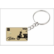 AEON Biker Infinite Visa Card 2d keychain