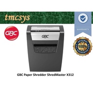 GBC Paper Shredder ShredMaster X312
