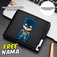 Children's wallet, Imported wallet, Men's wallet, Men's Folding wallet, BATMAN Motif NEW