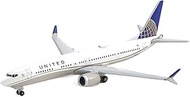 1: 500 B737 MAX 9 United Airlines Alloy Aircraft Airliner With Landing Gear Series