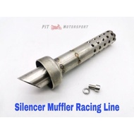 Silencer Muffler Racing Line Tabung DB Killer Ekzos Exhaust Modification MT15 RFS150 VF3i RS150 LC13
