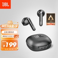 JBL T280TWS X2 真无线蓝牙耳机 半入耳音乐耳机 通话降噪运动防汗 苹果安卓小米带麦游戏耳机 星空黑