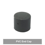 200 Units RM 0.15 PVC Pipe End Cap Fitting 1/2" 15 mm Class D Grey Pipe / Kelabu Piping Accessories 