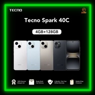 TECNO Spark 40C | 6000mAh | 18W Fast Charging | 120Hz Refresh Rate | IP64 Dust & Water Resistance | 