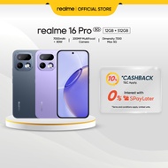 realme 16 Pro 5G (12+512GB) | 7000mAh + 80W | 200MP MultiFocal Camera | Dimensity 7300 Max 5G