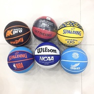 Bóng rổ số 5 TẶNG kim bơm + túi lưới chất liệu cao su chơi sân outdoor sân gạch xi măng dà