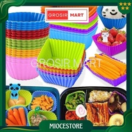 Silicone Muffin Mold Bento Partition Silicone Bento Divider Bento Decoration Silicone Bento Containe