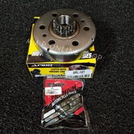 Yamaha Srl110 Lagenda110 Lagenda110Z ZR Auto Clutch Housing APIDO + Oneway Bearing OKO OEM Quality