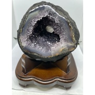 D3911 Natural Crystal Amethyst Uruguay Cave Ornaments With Customized Base