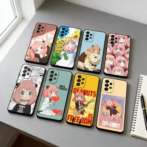 S-Spy x F-Family A-Anya F-Forger Phone Case For Samsung S25,S24,S21,S22,S23,S30,Ultra,S20,Plus,Fe,So