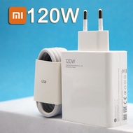 Xiaomi TURBO FAST CHARGER 120W original Adapter + Micro/ Type C 120 Watt cable