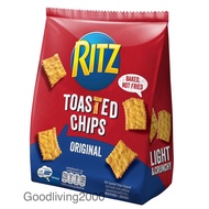 (Free shipping) Ritz Toasted Chips Original 229g ริทซ์ แครกเกอร์ ขนมอบกรอบรสดั้งเดิม 229 กรัม