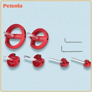 petsola 9 Pieces Hex Shank PVC Pipe Reamer Kit Hard Case Pipe Reaming Set Hinged Lid