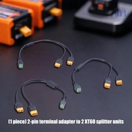 All Power Distribution Branch Wire 2 Pin to 2 60 Splitter Power Cable with PVC Shell for DIY Wiring 