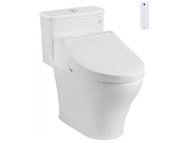 Bồn cầu điện tử Toto MS857CDW15 nắp rửa Washlet TCF24460AAA C5 giấu dây