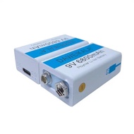 9V battery 6800mAh li-ion Rechargeable battery Micro USB Battery 9V lithium battery. .
