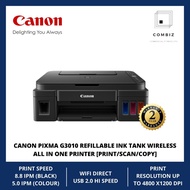 PRINTER CANON PIXMA G3010 ALL IN ONE INK TANK PRINTER [ READY STOCK ]