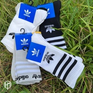 Little Trapeze Trend Adidas CREW SOCK 3STR Stockings Men Women Basic Style Wear Socks IL5022