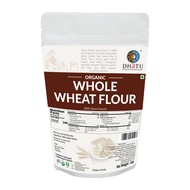 Dhatu Organic Whole Wheat Atta Flour Stone Ground (3KG)