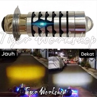 H6 LASER 2-COLOR MOTORCYCLE LED LIGHT | LED H6 LASER MOTOR UNIVERSAL | HIGH LOO H6 MOTORCYCLE LED BU