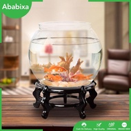 [Ababixa] Chinese Fishbowl Display Stand Wooden Plant Stand Flower Pot Holder Bonsai Rack Indoor Plant Stand Vase Stand for Living Room