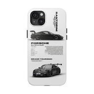 Hot-selling PORSCHE Car Model 2 in 1 Film Shell 16phone15Pro1311