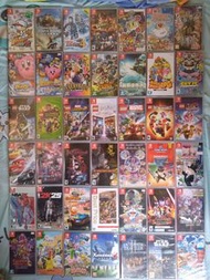 全新Switch 遊戲(瑪莉歐, NBA, 星之卡比, Lego, 龍珠)