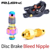 RISK Titanium Bicycle Disc Brake Bleed Bolt 2pcs