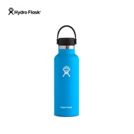 Hydro Flask (18 OZ)  Standard Mouth Insulated Stainless Steel Drinking Water Bottle (Pacific Light B