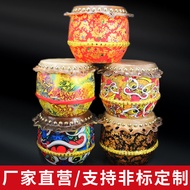 Children's Lion Dance Drum Lion Dance Drum 20cm 27cm 33cm Leather Snare Drum Lion Dance Toy South Li