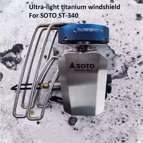 For SOTO ST-340 PureTitanium Burner Windshield Camping Stove Accessories Gas Stove Wind Deflector BB