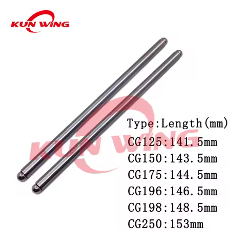 Motorcycle Cylinder Push Rod Set for Honda CG250 CG200 CG198 CG196 CG175 CG150 CG125 Engine Rocker A