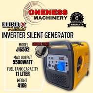 ''EUROX'' INVERTER GASOLINE GENERATOR (REMOTE STARTER) -5500W / 223CC / 11L -JI6502