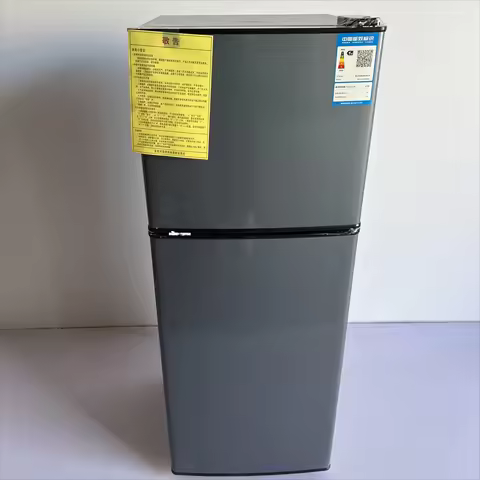 148L Double Door Refrigerators Top Freezer Fridge Portable Mini Home Appliance Smart Refrigerator Ho